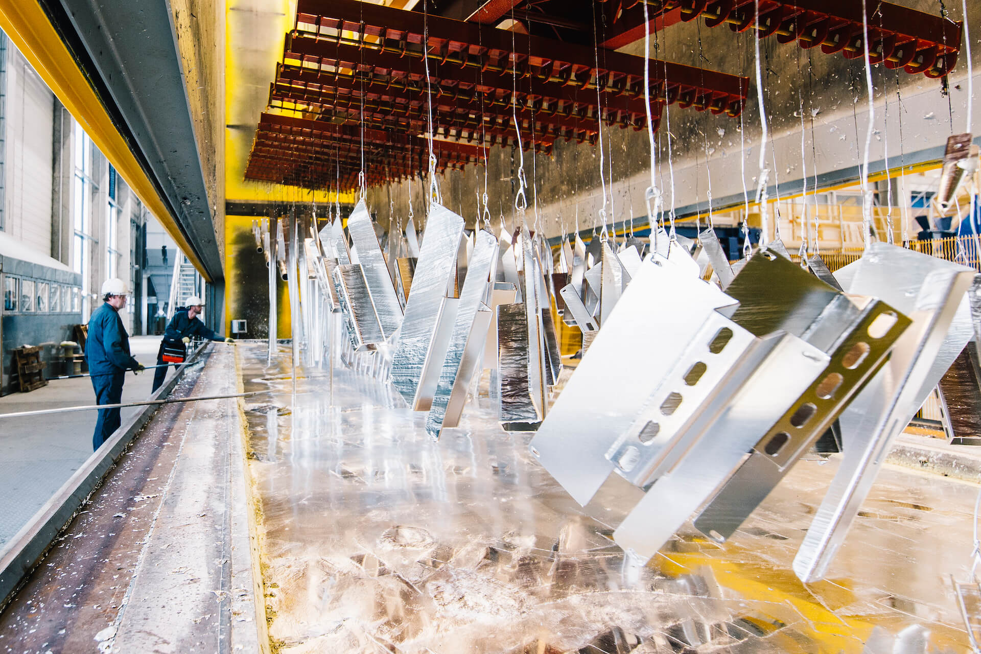 HIGH-TEMPERATURE GALVANIZING