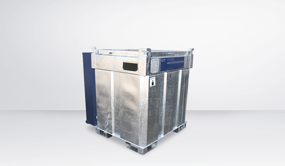 Rietbergwerke Kraftstoff–Container Quadro C –IBC Engins de