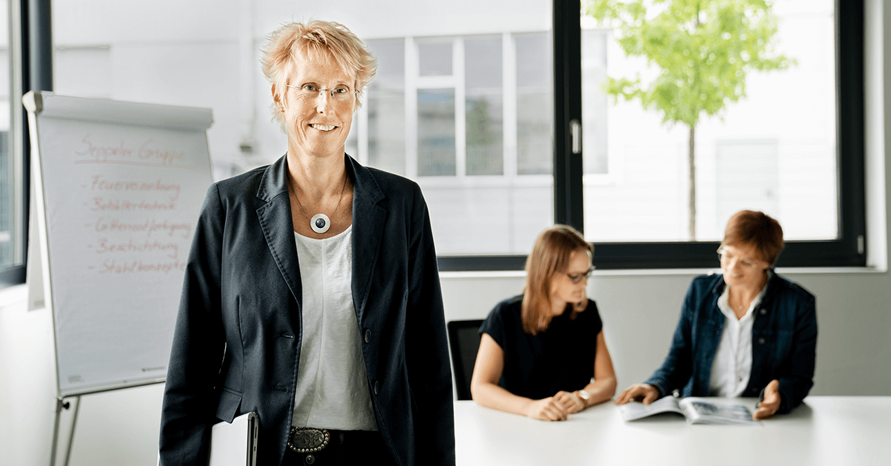 Besprechung zum Thema Stromrecycling bei Seppeler mit Ina Schellhase